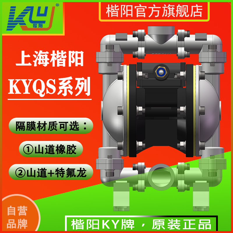 KYQS25S6加藥316L氣動(dòng)隔膜泵3