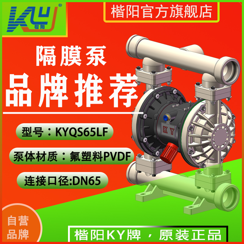 KYQS65LF氟塑料氣動(dòng)隔膜泵3