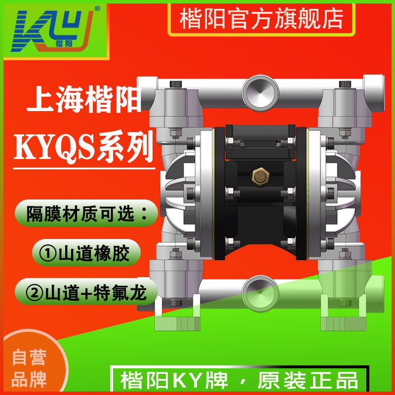 KYQS25SS工程塑料氣動(dòng)隔膜泵3