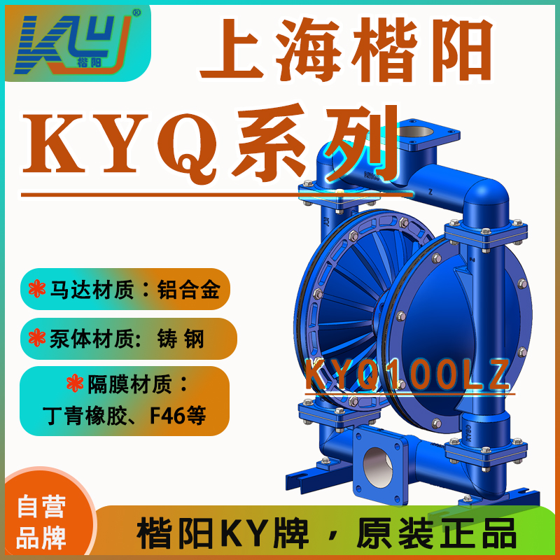 KYQ100LZ鑄鋼氣動隔膜泵2