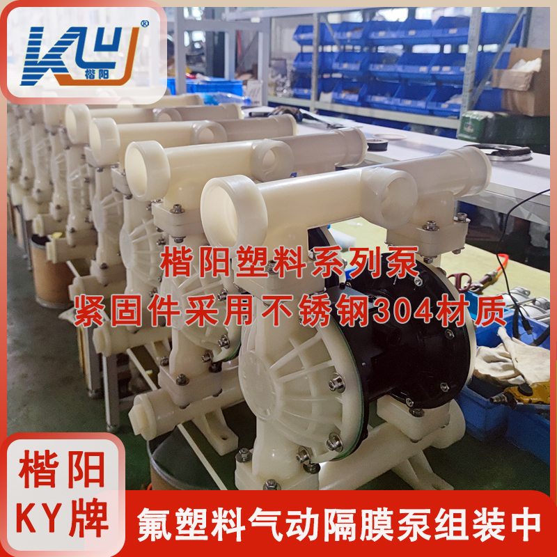 KY-40LF氟塑料氣動雙隔膜泵7